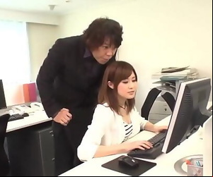 Yumi Maeda nailed at work by..